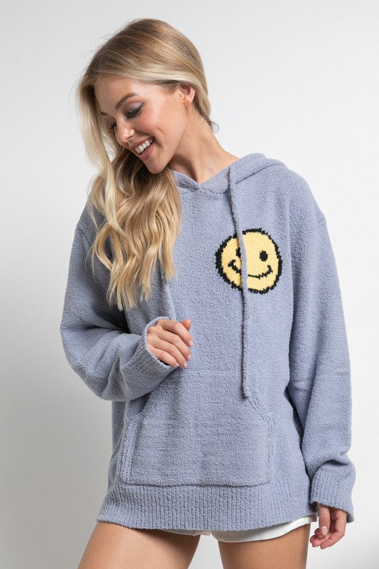 All Smiles Sweater ♡ Blue