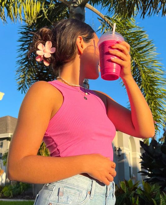 Gina Top ♡ Pink